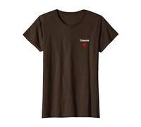 Super Amour témoins Assortis Tenue Simple témoin de Mariage T-Shirt, Femme, Marron, XXL