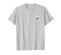 Super Amour témoins Assortis Tenue Simple témoin de Mariage T-Shirt, Homme, Argent, M