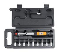 SUPER-B 4710898410725 Dynamometric Wrench 2/15nm with Compasses 3-10mm + Unisex-Adult, Noir, 15nm