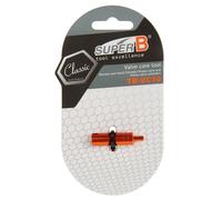 Super B Clé de valve TB-VC10 - démonte-obus Schrader/Presta - Orange Taille Unique