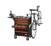SUPER B Poste de travail professionnel pour vélo avec plateau en plastique