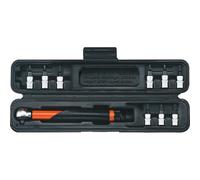 Super B – Clé dynamométrique 1/4'' 3–15 Nm – Noir/Orange/Argenté