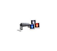 BoomToneDJ Barre LED Super Babybar 36 cm 5 LED RGBW Noir DMX Télécommande IR