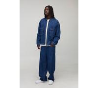 Super Baggy Blue Washed Jeans homme - bleu - 36R, bleu