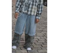 Super Baggy Layered Camo Cargo Jeans homme - kaki - 36R, kaki