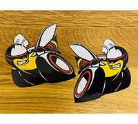 Super Bee SCAT Lot de 2 autocollants Dodge Oldschool Hot Rod US V8 Se58