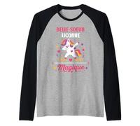 Super Belle-Soeur Magique Amour Humour Belle Soeur Licorne Manche Raglan
