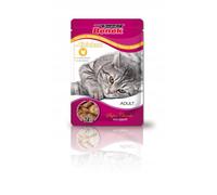 SUPER BENEK Chat adulte en sachet avec morceaux de poulet 100g