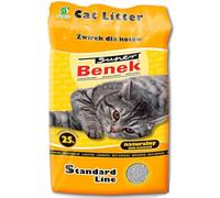 Sable pour chats Super Benek Compact Natural Gris 25 L