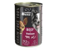 Super Beno PIES, bouchées sans céréales au bœuf et au gibier en sauce, 415 g