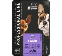 Super Beno Sachet pour chiens adultes de petite et moyenne taille avec agneau 100g