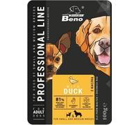 Super Beno Sachet pour chiens adultes de petite et moyenne taille avec canard 100g