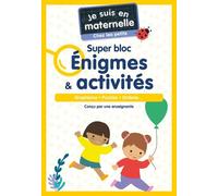 Super Bloc Énigmes & Activités Ps - Graphisme, Puzzles, Ombres