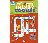 Super bloc jeux - Mots croisés - 7 ans