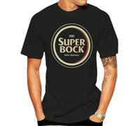 Super Bock Stout Logo Portugese Beer T-Shirt Mens Tee Cotton Tshirt Men Summer Fashion t-Shirt Euro Size