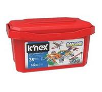 Super Box Baril Creation 35 Modeles 522 Pieces Knex - Imagine, Construction - Jeu Enfant 7 Ans Et Plus