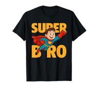 Super Bro Comic Book Super Hero Super Hero Super Brother T-Shirt