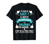 Super Cadeau Collègue De Travail Homme Départ Ce Mec Est Fou T-Shirt