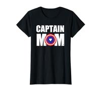 Super Capitaine Mom Maman Superhero Superhéroïne T-Shirt