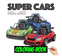 Super Cars: Coloring Book
