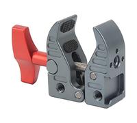 Super Clamp Photographie Aluminium 5cm Ouverture 1/4 Vis 3/8 Pince Fixation - Bras Magique Multi Usage, Support Smartphone, Webcam, Micro et Appareil Photo