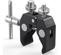 Super Clamp Pince pour Trépied avec Filetage 1/4 et 3/8,Adaptateur de Vis pour Appareil Photo,Pince Magnétique Universelle pour Appareil Photo,Eclairage Flash,Trépied,Lumières LED