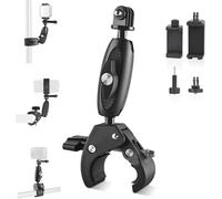 Super Clamp Super Clamp Double Ball Joint with 1/4"" Threaded Screw Magic Arm for Camera Compatible with GoPro Hero, DSLR, Insta 360, Mobile Phone