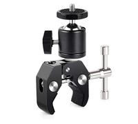Super Clamp with 360 Mini Ball-Head Quick Release Clamp Bracket