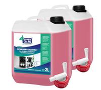SUPER CLEAN Lot de 2 détartrants universels 2000 ml pour machines à café, bouilloires et douches - Pour toutes les machines et marques - 40 détartrants - Détartrant liquide efficace pour machines à