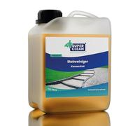 SUPER CLEAN Nettoyant concentré pour pierre 10 l - Pour terrasse, pavé, béton, pierre naturelle et dalles de trottoir - Nettoyant extérieur contre les dépôts verts, la saleté et les dépôts - Rentable