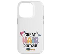 Super Coiffure, Pas d’inquiétude Coque pour iPhone 14 Pro
