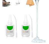 Super Colle Liquide Universelle, Forte et Transparente, Extra Forte, Tout Support pour Bricolage (50g)