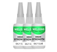 Super Colle Universelle, Colle Huileuse Haute RéSistance, UtiliséE Pour La RéParation Rapide Du MéTal, Du Plastique, Du Bois, Du Verre, Du Jade, Etc,High Resistance Oily Glue. (3PCS)