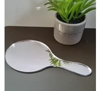 Super Cool Creations Miroir de Piscine Ovale à Main 25 cm x 10 cm (Taille Totale)