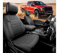 Super Cover Housses de siège entièrement recouvertes pour Ford F150, Housses de siège en Cuir imperméables F150 2021, 2022, 2023 et 2024, Accessoires de Camion Ford F150, Uniquement compatibles avec