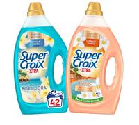 Super Croix - Lot de 2 lessives liquide 42 Lavages - Bora Bora - Maroc