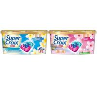 Super Croix - Lot de 2 Pack de 28 Capsules de lessive - Bora Bora - Japon