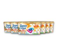 Super Croix par X•Tra -Trio-Caps - Maroc - Fleur d'Oranger & Lait d'Amande - Moment Evasion - Experience Sensorielle - Parfum Intense-Longue Durée - Efficace dès 20°C - 6x28 Lavages