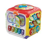 VTech - Super Cube des Découvertes â€“ Cube Dâ€™Activités Bébé, Jouet Dâ€™Ã‰Veil â€“ 9/36 Mois - Contenu en Français