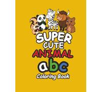 Super Cute Animal ABC Coloring book