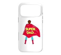 Super Dad Superhero Dad aux Cheveux blonds Coque pour iPhone 17 Pro Max