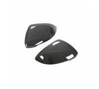 SUPER DAFI Capuchon de Rétroviseur Remplacement 1 Paire pour Golf 8 MK8 R GTI RLine avec Assistance Voie 2020-2022 Coque Rétroviseur Latéral(Carbon Fiber Look)