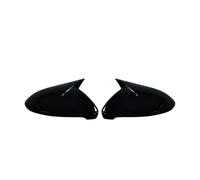 SUPER DAFI Capuchon de Rétroviseur Remplacement pour Golf 7 MK7 MK7.5 GTI R GTE GTD 2014-2019 Capuchon Rétroviseur Latéral Remplacement Couvercle Rétroviseur Latéral(Bright Black)
