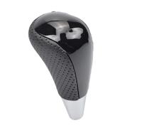 SUPER DAFI Couvre bouton levier Pommeau De Levier De Vitesse Automatique En Cuir Pour Corolla 2005 2006 2007 2008 2009 2010 2011 Pommeau Levier(Black Leather Hole)