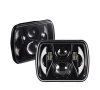 SUPER DAFI Ensemble Eclairage Avant Pour Cherokee XJ Pour Wrangler Pour Camion 4X4 5 Pouces Par 7 LED Phares Double Salut Feux Croisement Blanc Ambre Deux Tons Feux DRL Projecteur(1pcs)