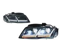 SUPER DAFI Pour A4 B8 A4L 2009-2011 2012 Pour TT Style Voiture Ensemble Phares À LED Complet Mise À Niveau Kit Phares À Lentille Projecteur Ensemble Lampe Avant(Halogen)