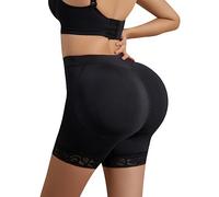 Super Deerlet Culottes pour Femmes avec Rehausseur de Fesses Rembourrées et Dentelle Modelante Faux Derrière, M
