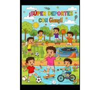 Super deportes con Giangi: Libro de colorear