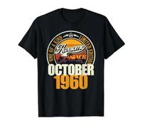 Super Depuis Octobre 1960 66e Anniversaire Dicton 66 Ans T-Shirt Graphique avec Valeur