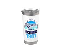 Super depuis octobre 1961 65e anniversaire inscription 65 ans Gobelet isotherme en acier inoxydable double paroi